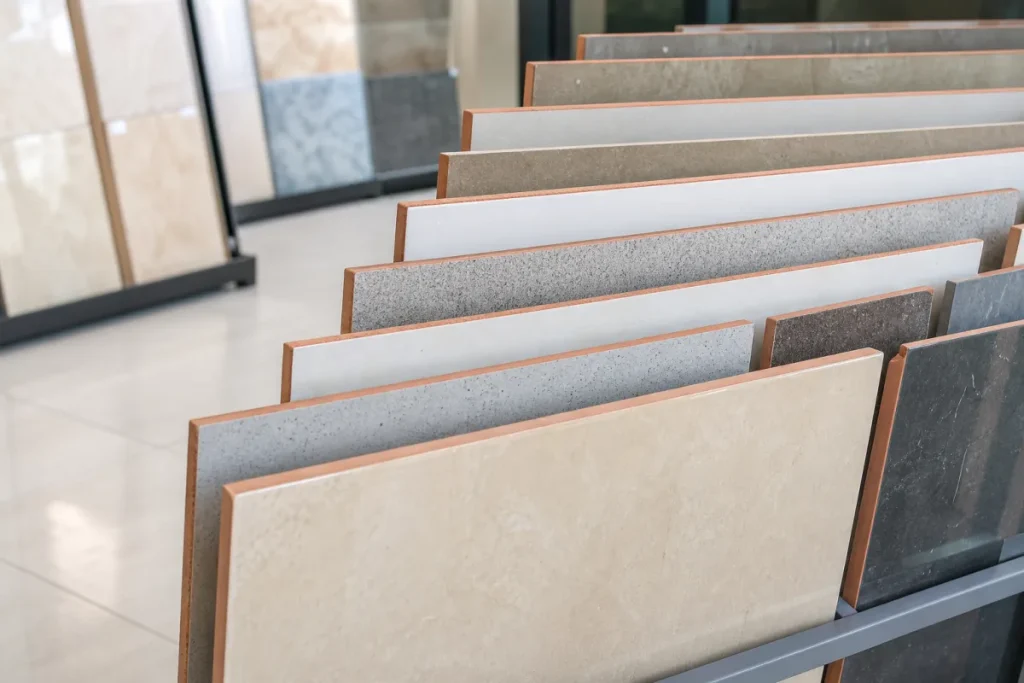 Gạch ceramic xương đỏ phủ men