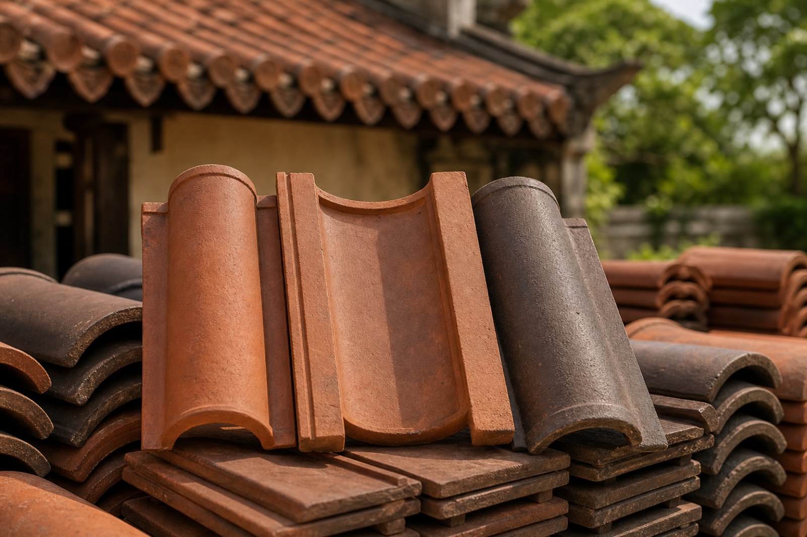 Ngói âm dương cổ truyền DN-33